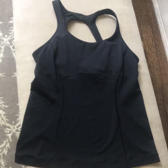 lululemon athletica Tops - Black Lululemon top size 8